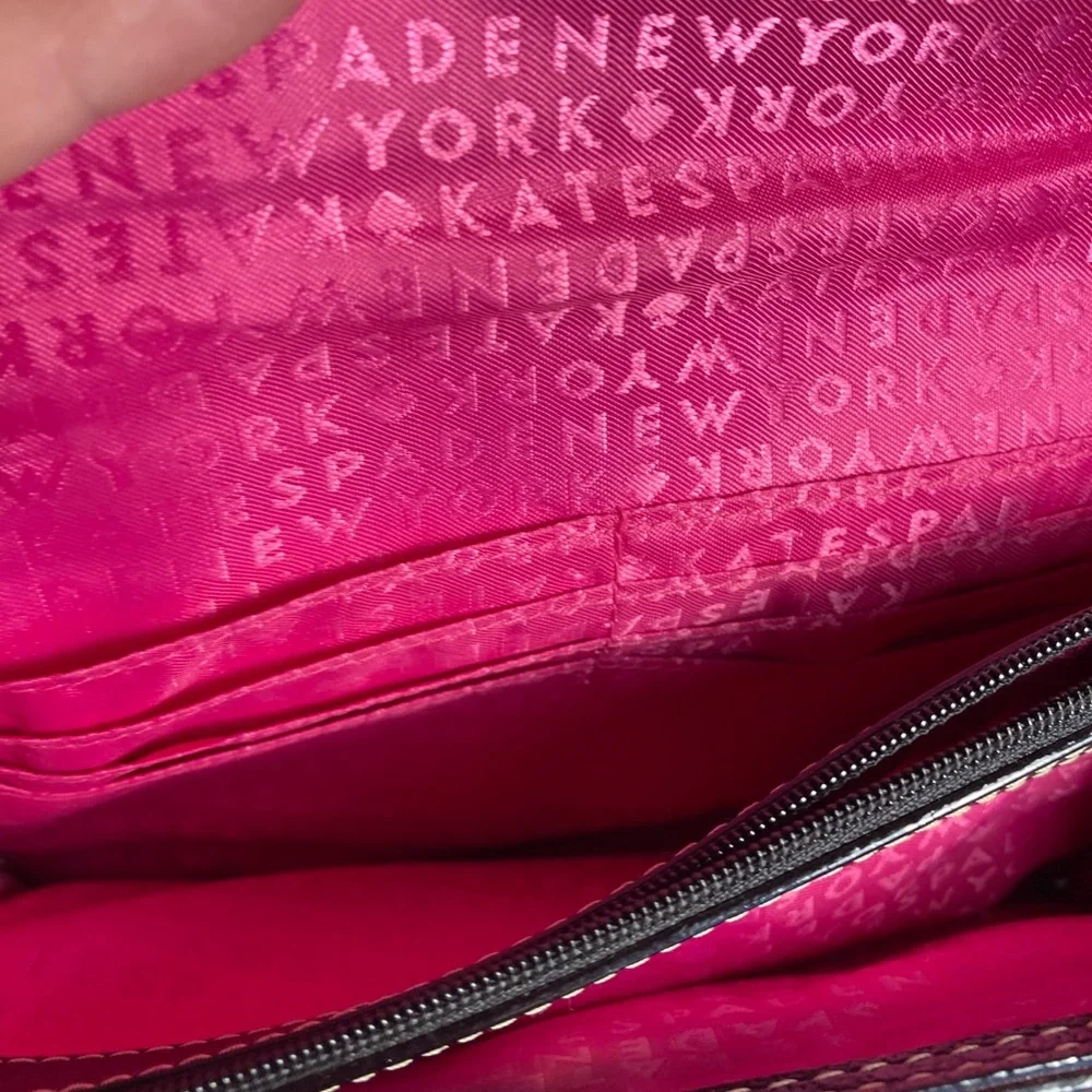 Kate Spade Black Leather Crossbody Bag